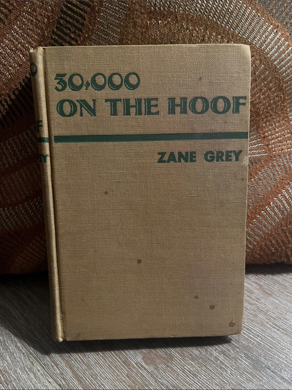30,000 On the Hoof by Zane Grey 1940